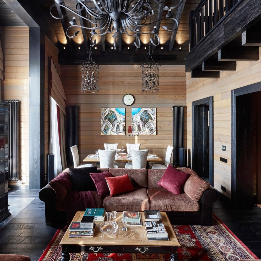 Декор в стиле Шале