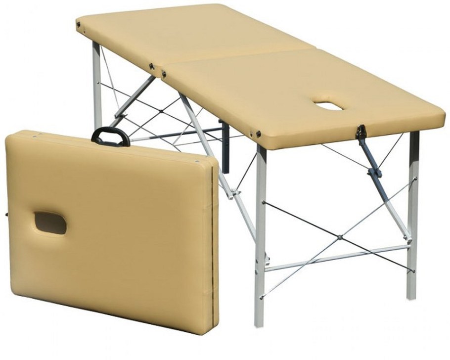 Массажный стол складной п190хрег бежевый Fabric-stol