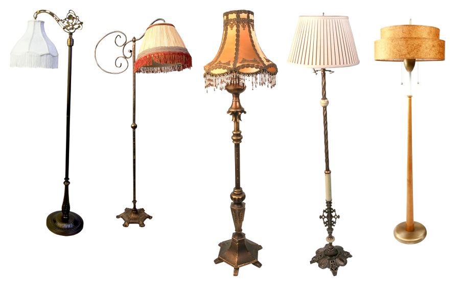 Торшер старинный