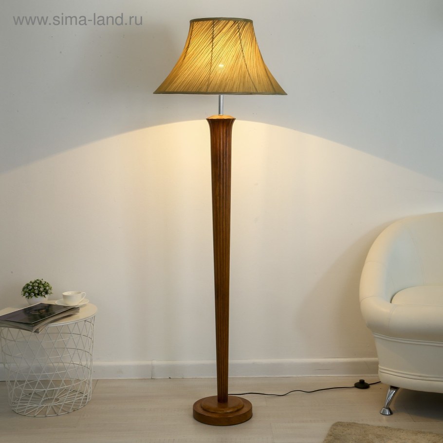 Торшер напольный «Вереск», е27, 40 Вт, 51 × 51 × 157 см