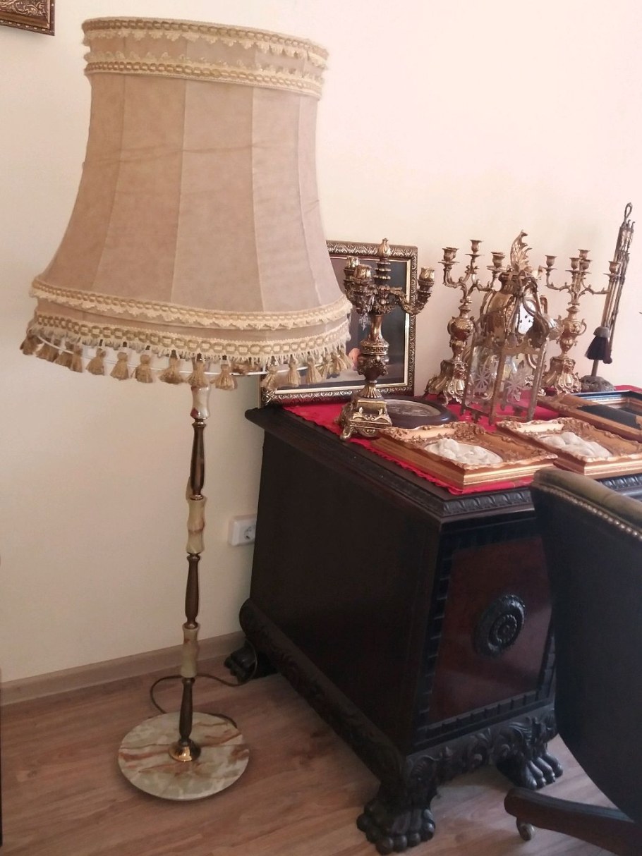 Старинный торшер Ватра