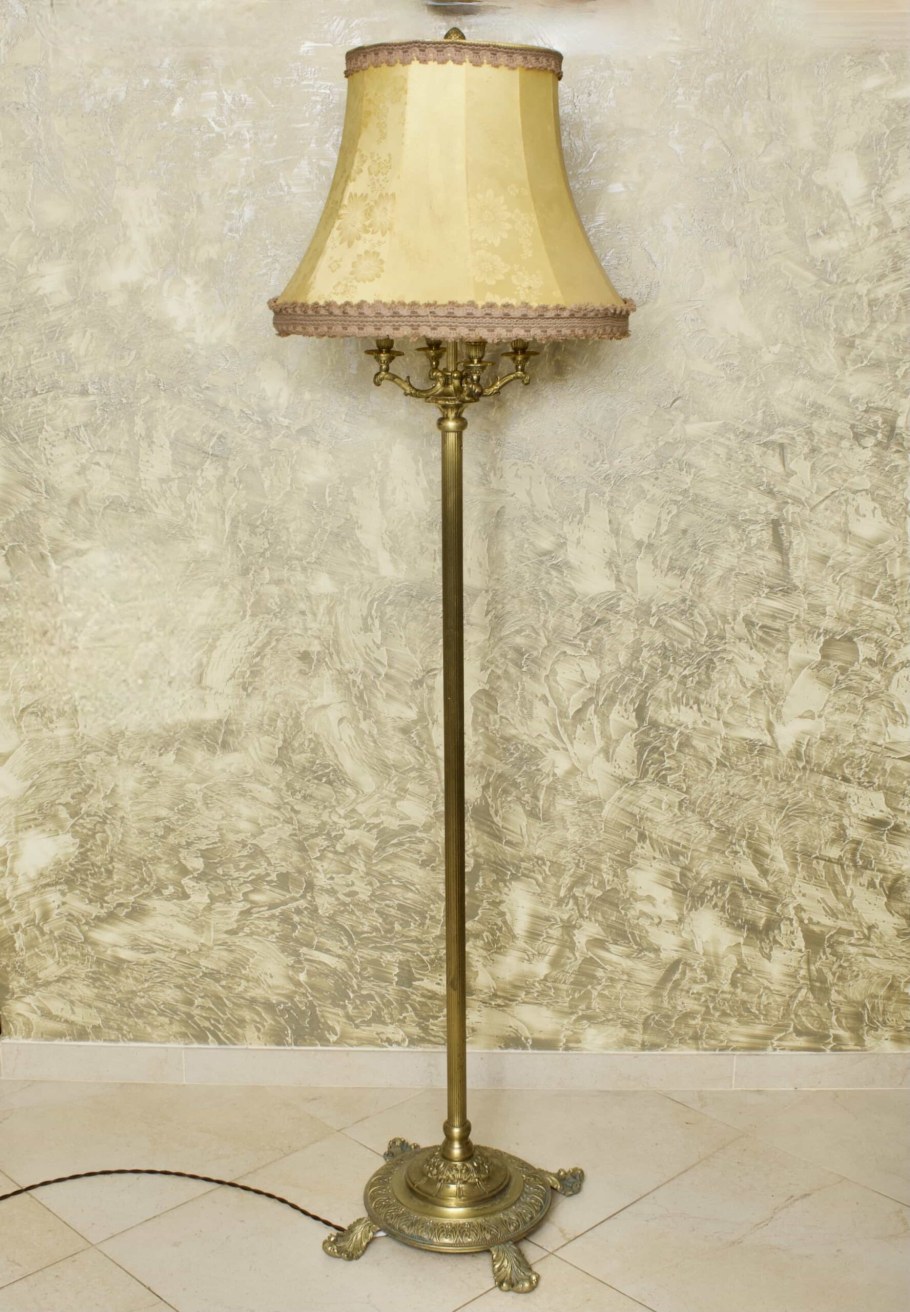 Торшер бронзовый "Андерс"