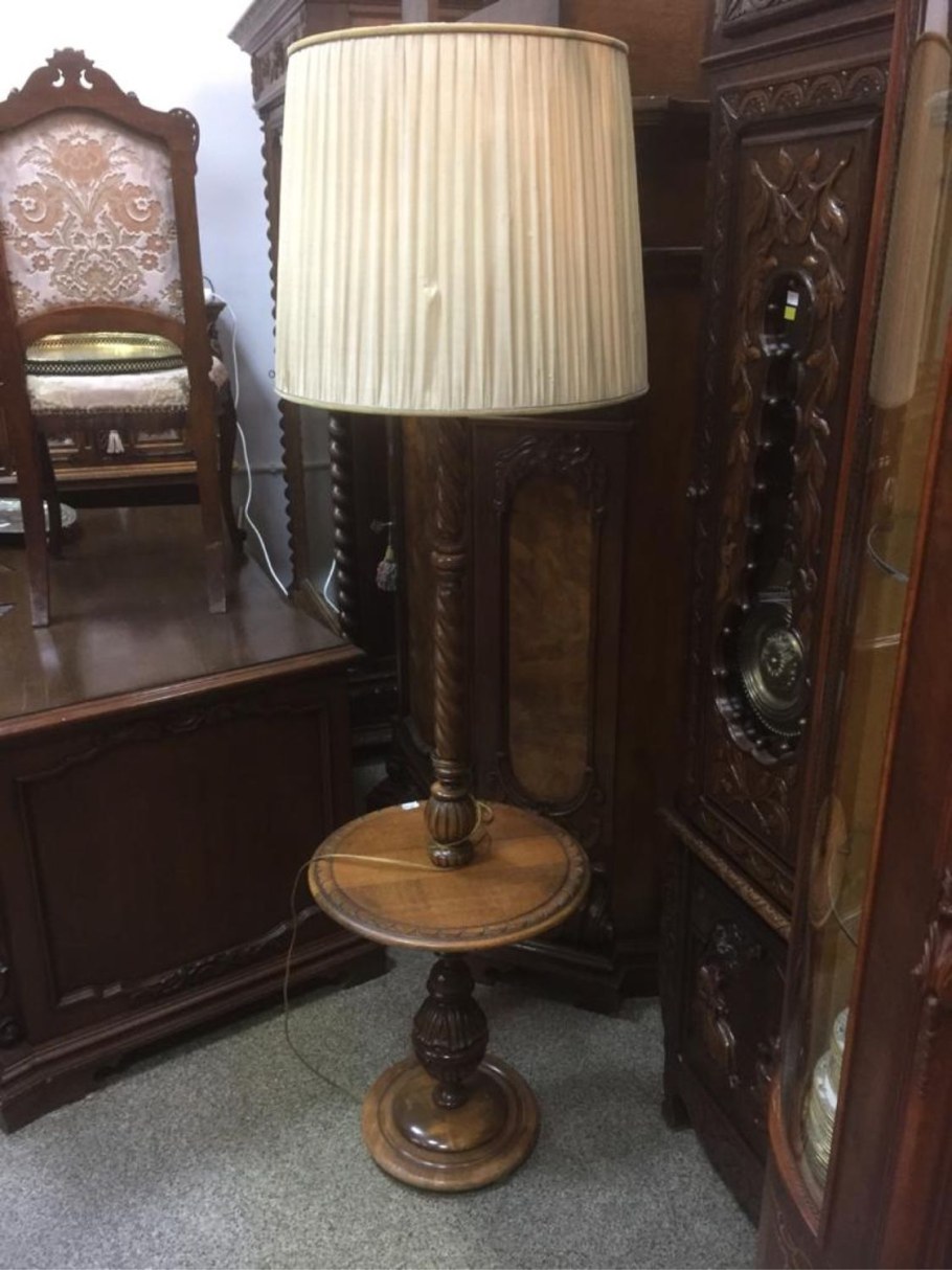 Торшер со столиком Оникс 19 век