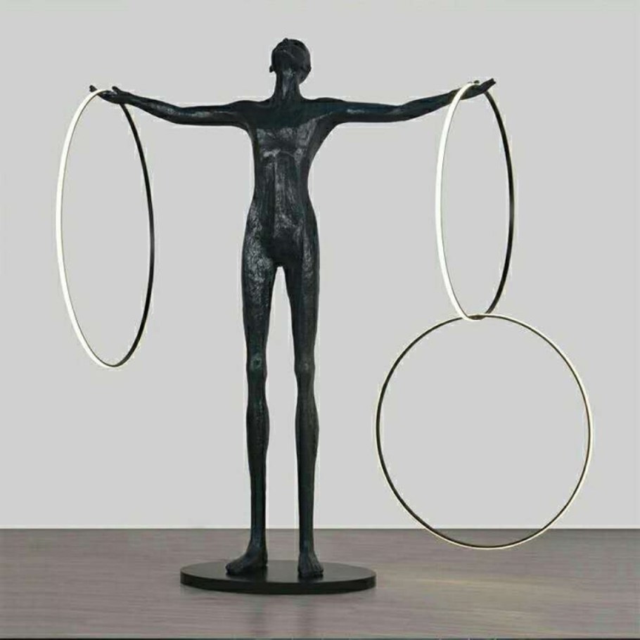 Торшер скульптура