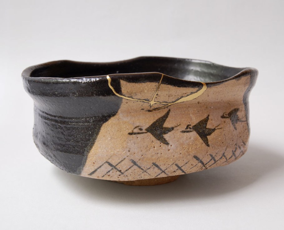 Японская керамика Кинцуги