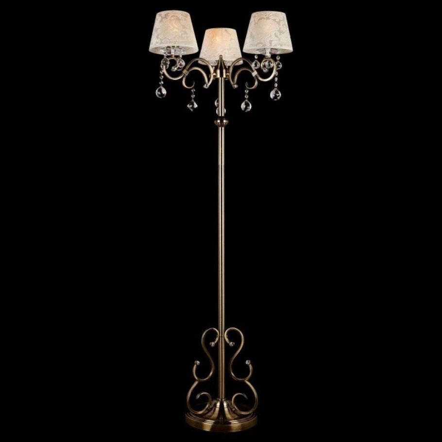 Торшер 1448/3f античная бронза