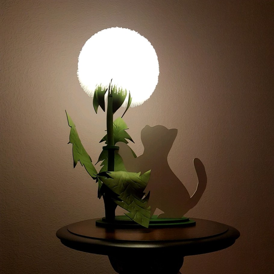 Торшер одуванчик