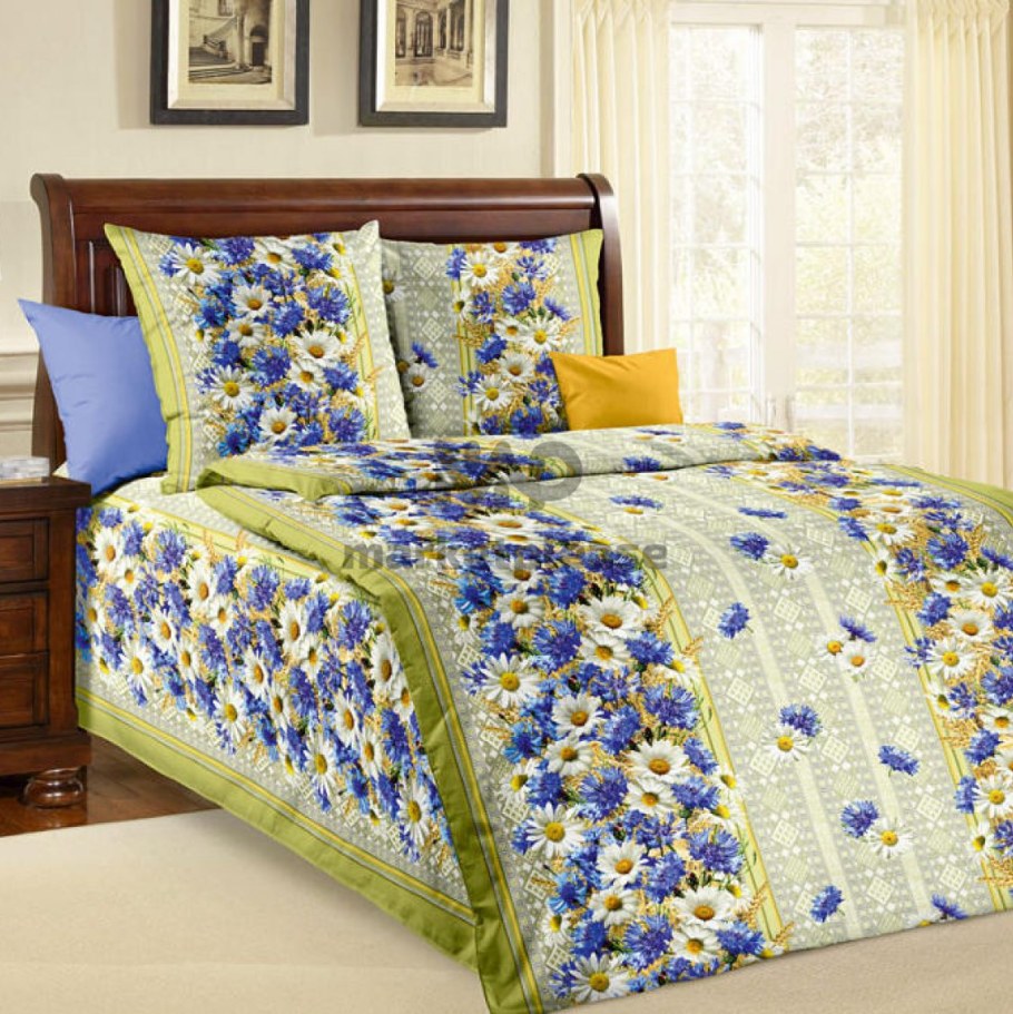 Постельное белье бязь2 СП Василек