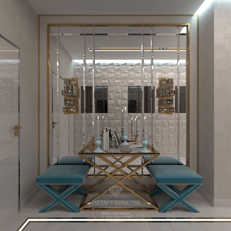 Зеркало с фацетом Неоклассика