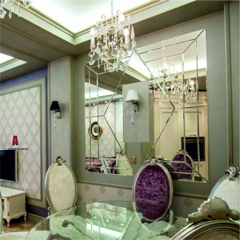 Зеркало с фацетом арт деко