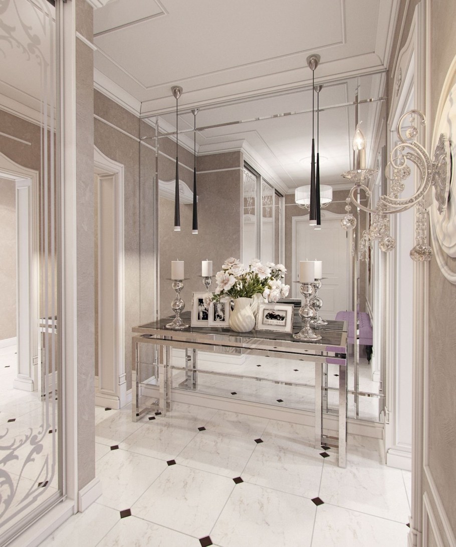 Зеркало в неоклассическом стиле