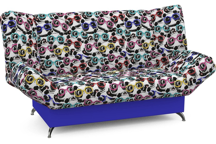 Диван-кровать "кляк-финка", ткань "be cool Trafalgar Sepia+Макс 03"