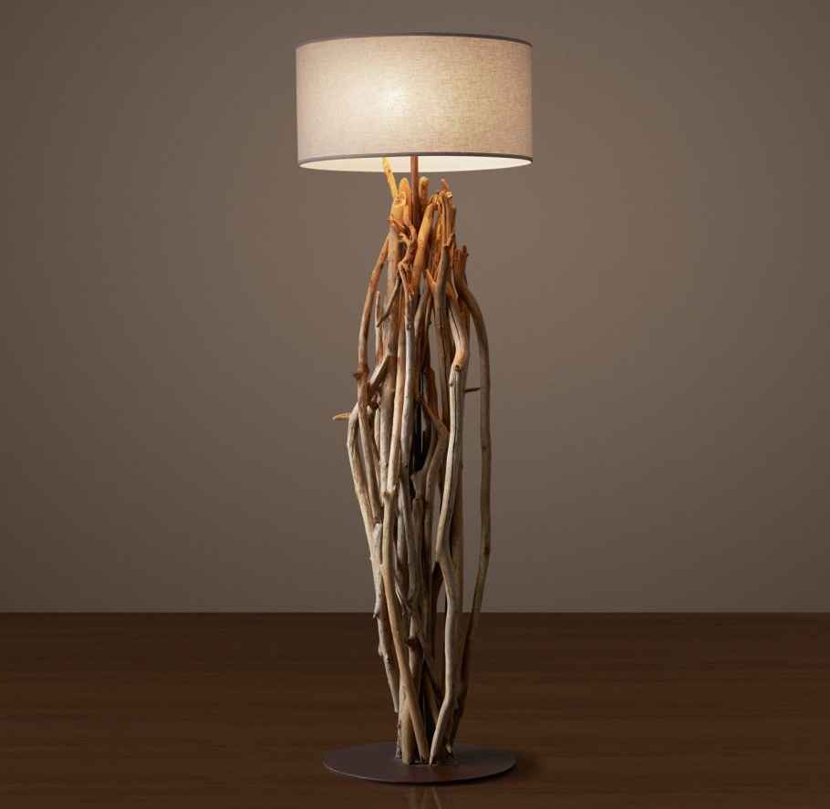 Дрифтвуд лампа