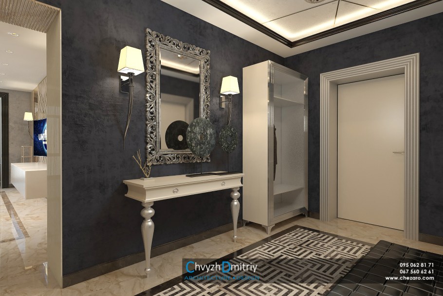 Прихожая ар деко