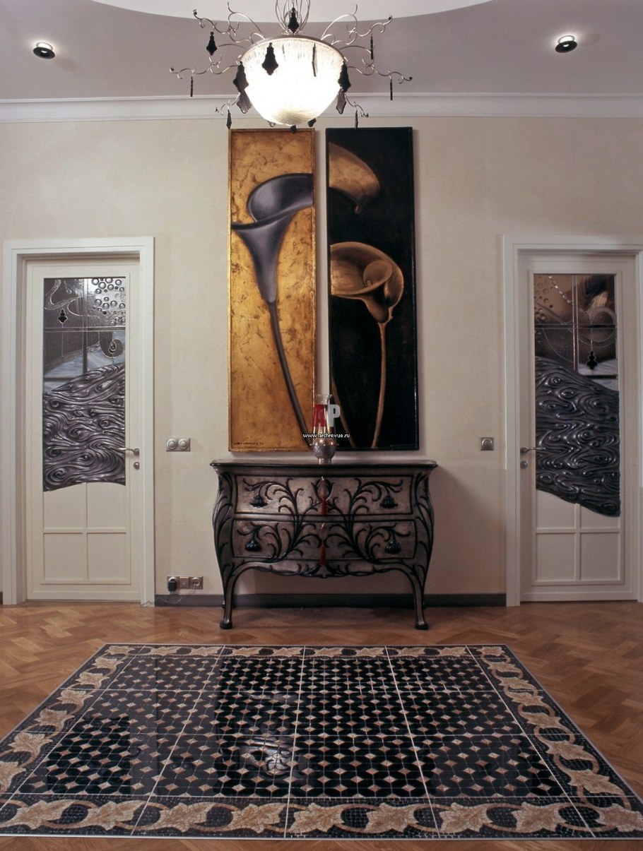 Прихожая в стиле арт деко