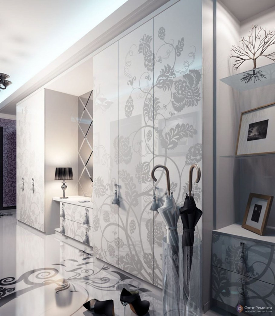 Прихожая в стиле арт деко