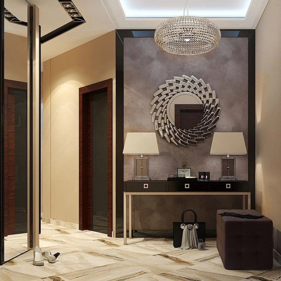 Холл коридор ар деко