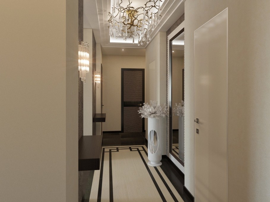 Холл коридор ар деко