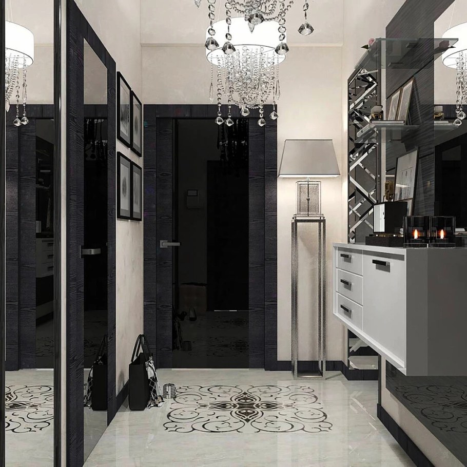 В прихожую лофт арт деко