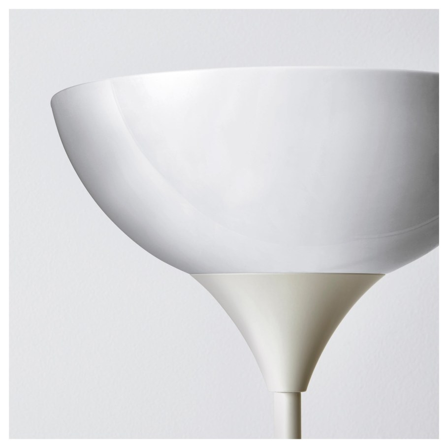 Торшер нут икеа белый