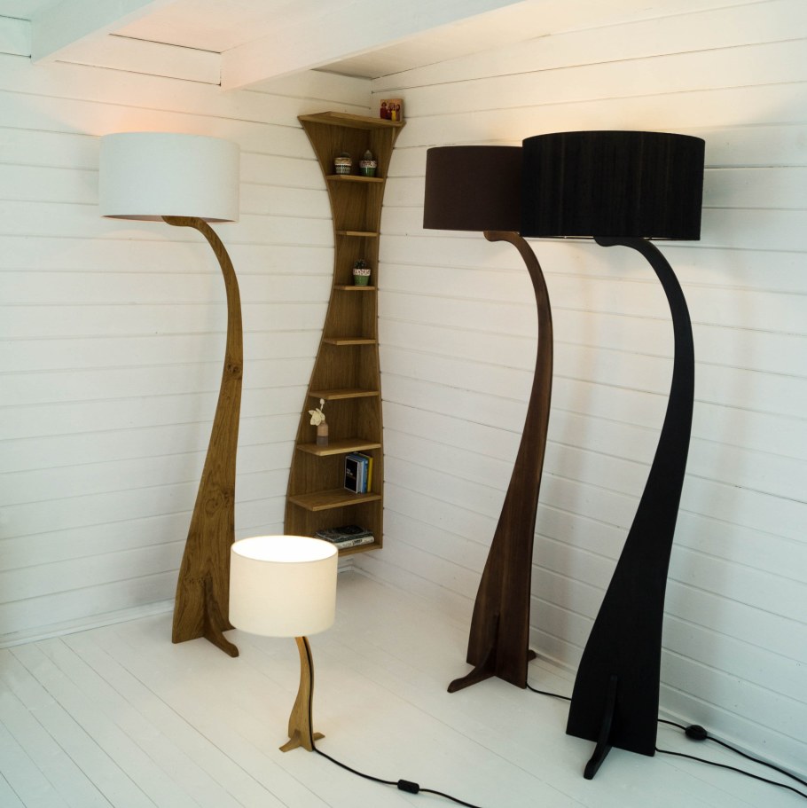 Торшер своими руками напольный