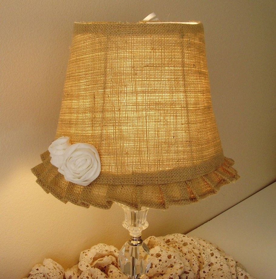 Декор абажура для торшера