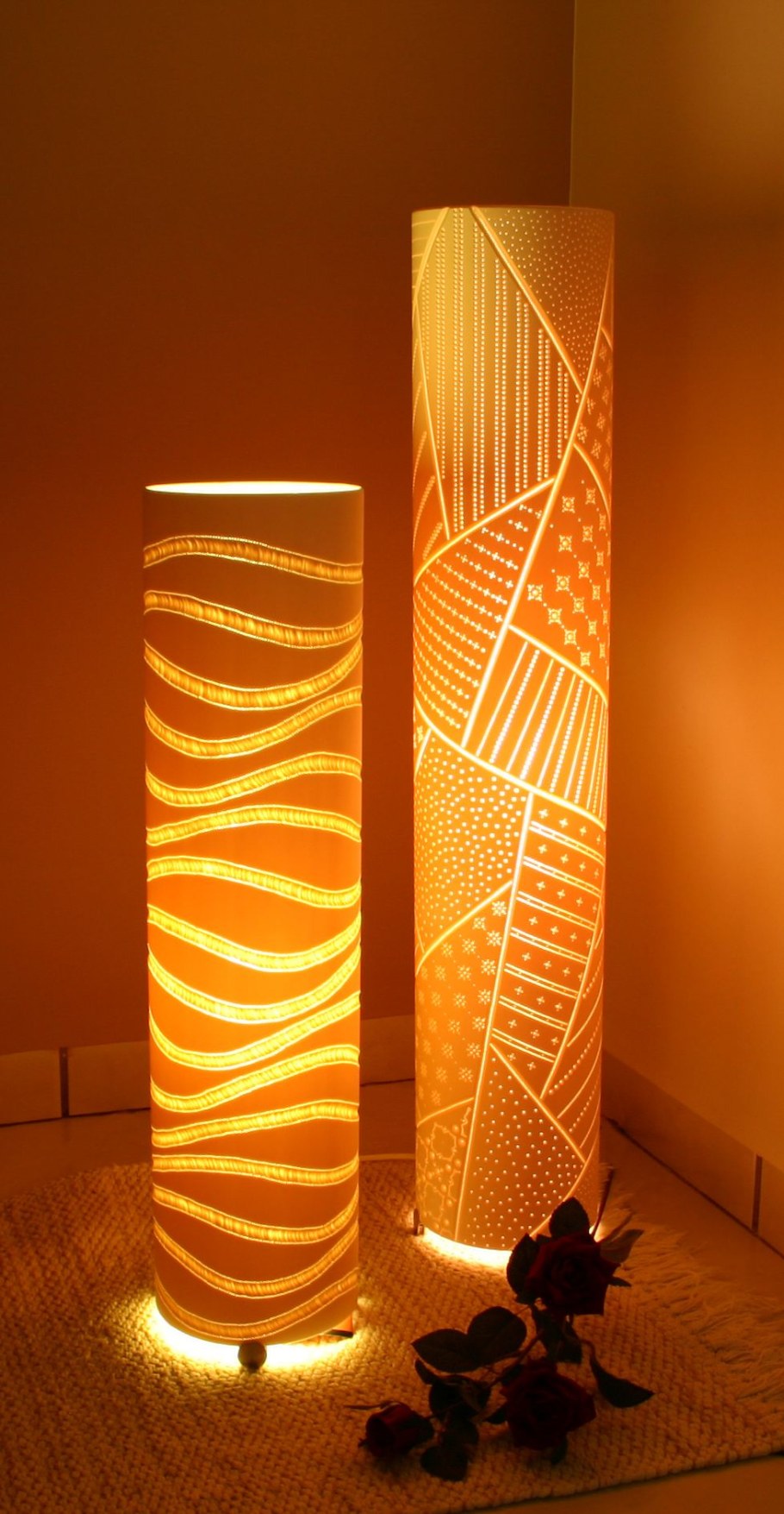 Светильник из труб ПВХ