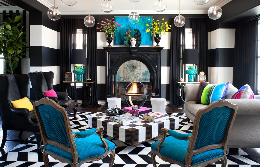 Гостиная Крис Дженнер