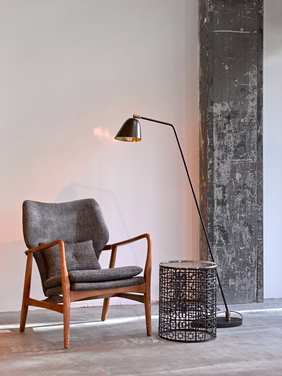 Кресло в скандинавском интерьере