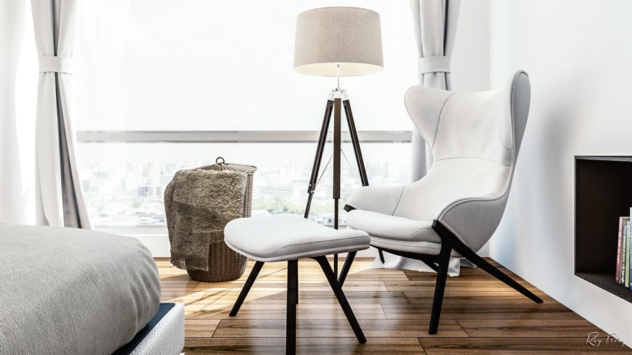 Кресло Чикаго Сканди Браун