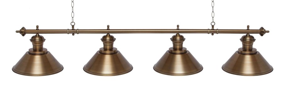 Бильярдный светильник на 5 плафонов Феличе