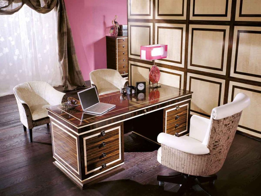Кабинет руководителя арт деко