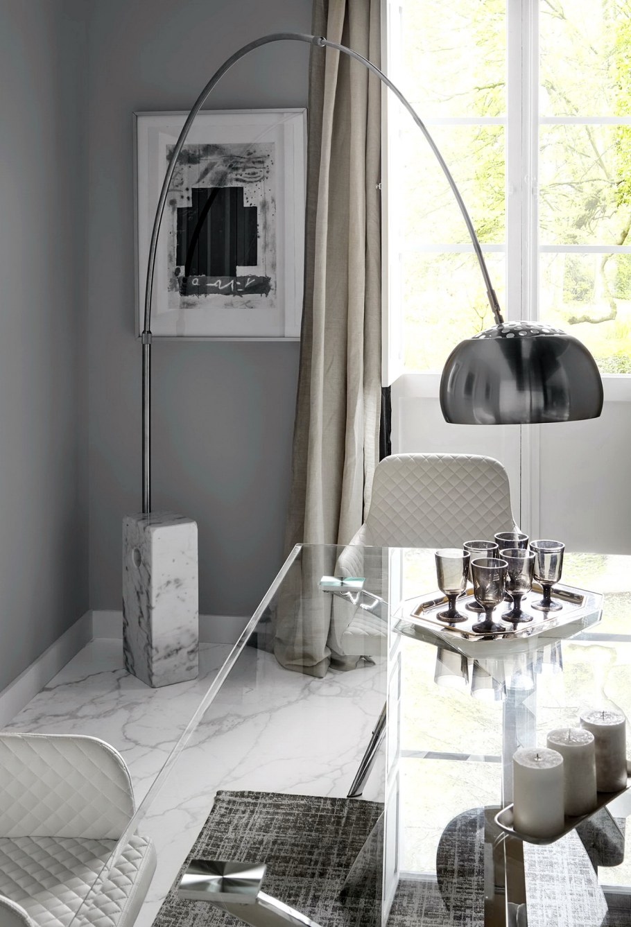 Flos Arco в интерьере