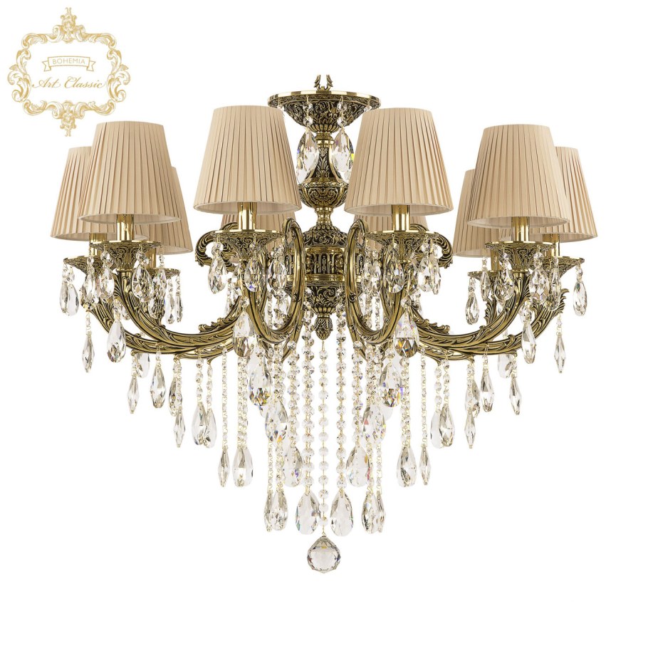 Люстра бронзовая 71209/10/250 b GB st4 Bohemia Ivele Crystal