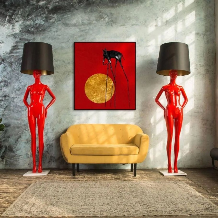 Торшер манекен