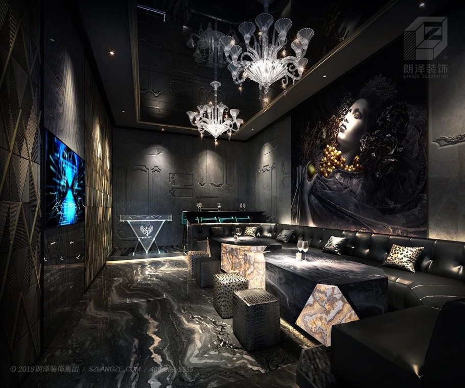 Ночной клуб интерьер