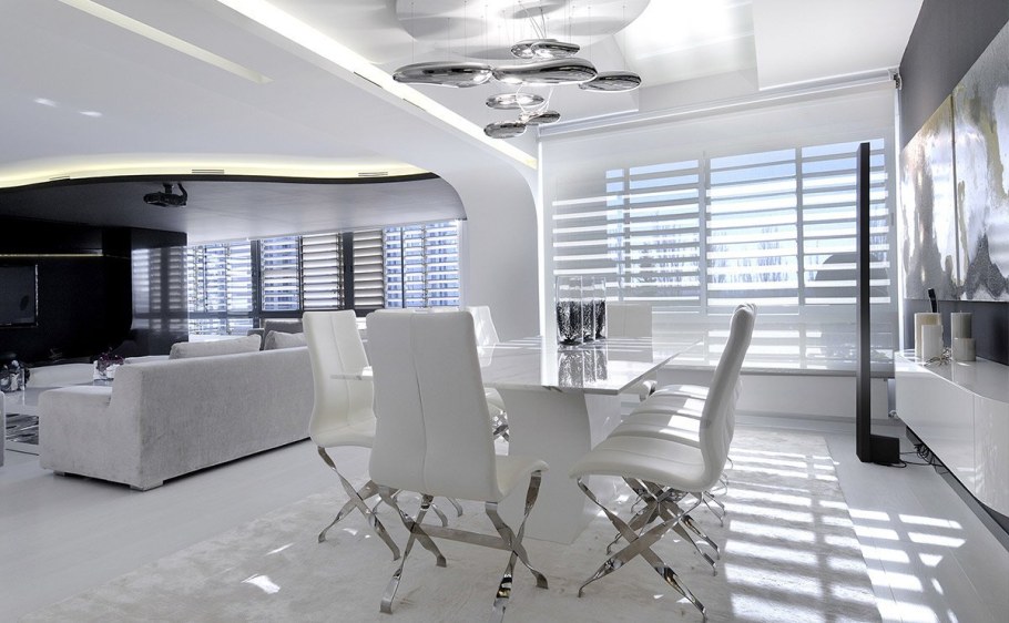 Хай тек интерьер