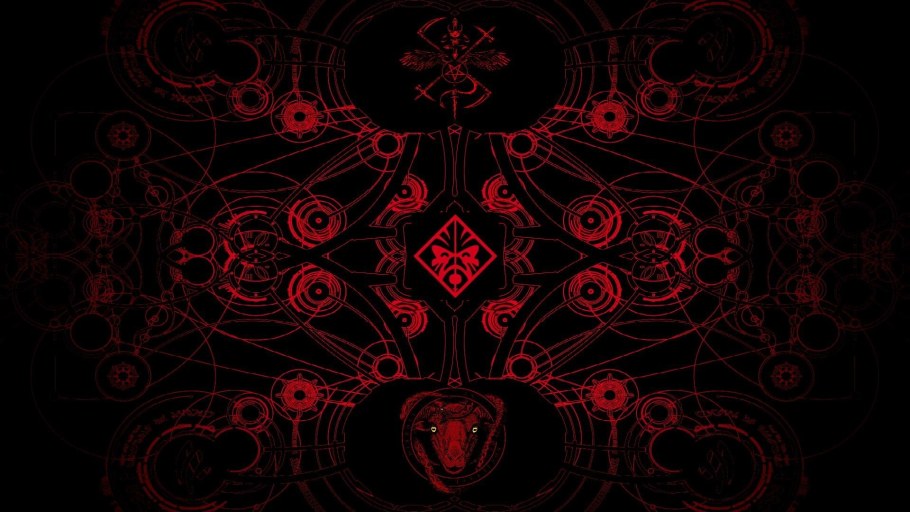 Обои в красно черном стиле