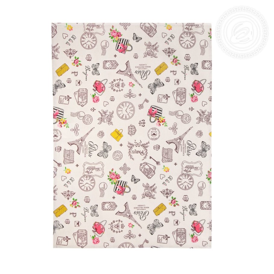 Полотенце 50х70 рогожка мадам