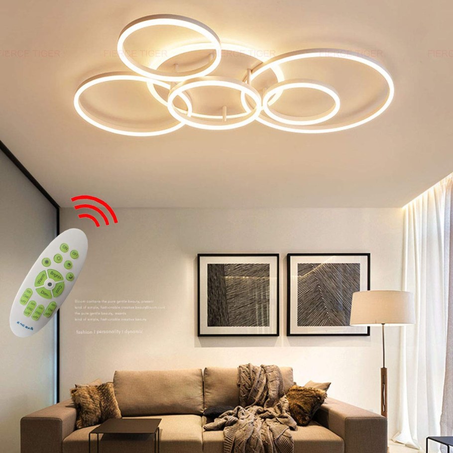 Светодиодная люстра Рингс 6