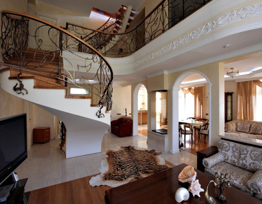 Коттедж в стиле Модерн ар-нуво