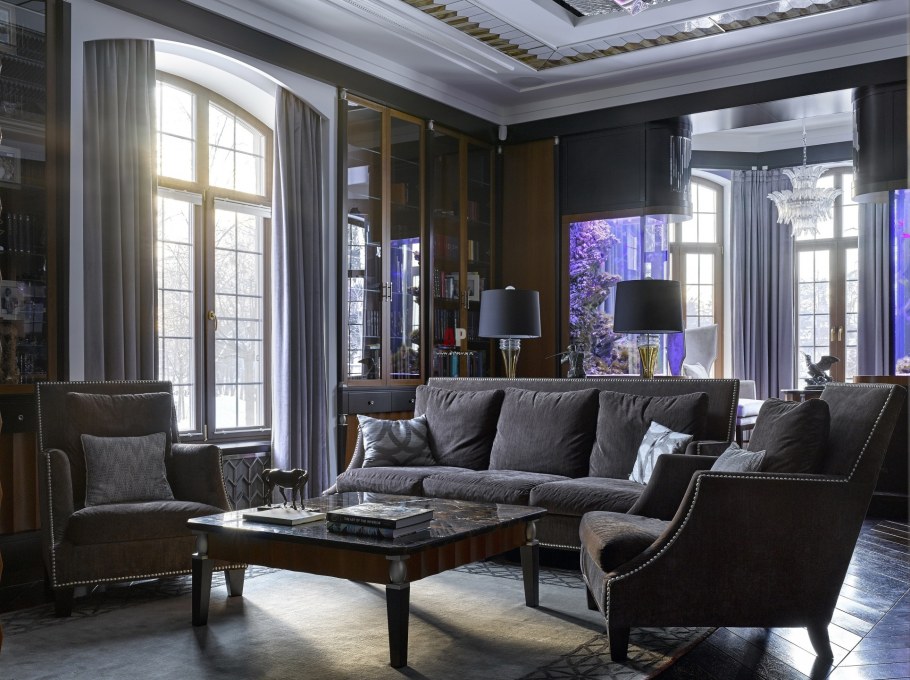 Гостиная Эклектика лофт