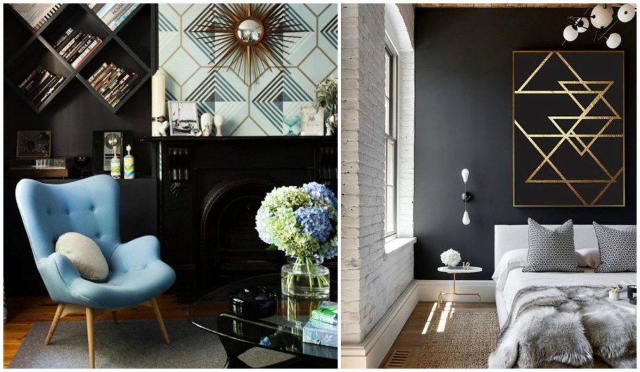 Настенный декор в стиле арт деко