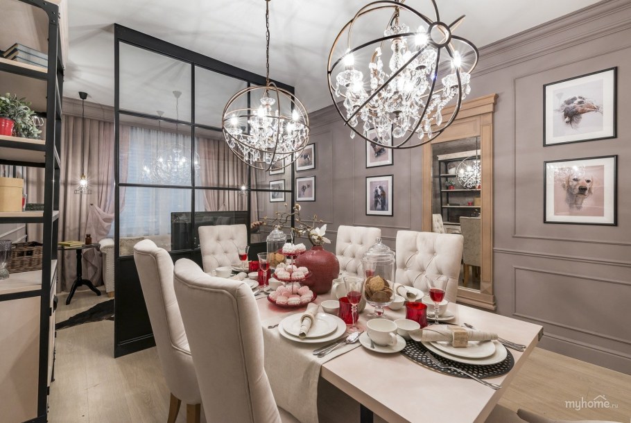 Неоклассика с элементами лофта