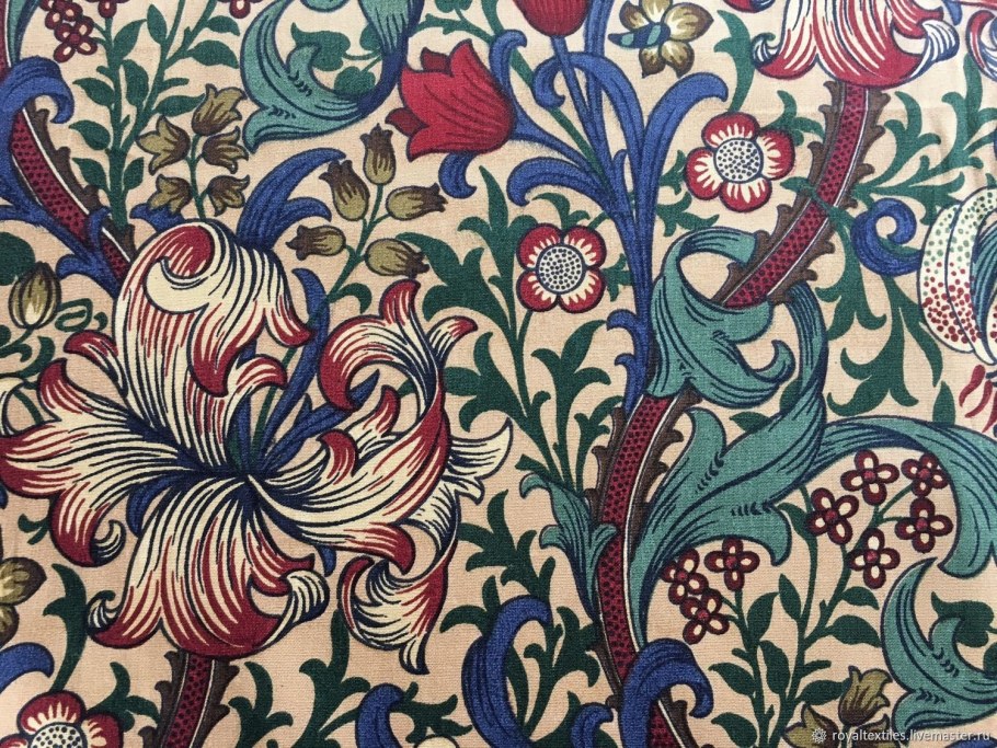 Уильям Моррис ткани