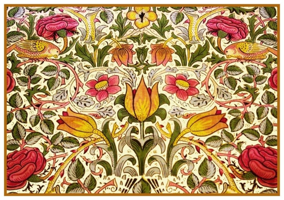 Вильям Моррис орнаменты