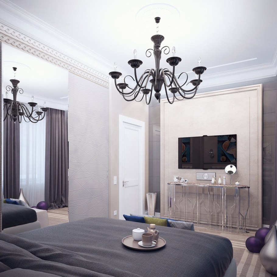 Спальня Неоклассика арт деко