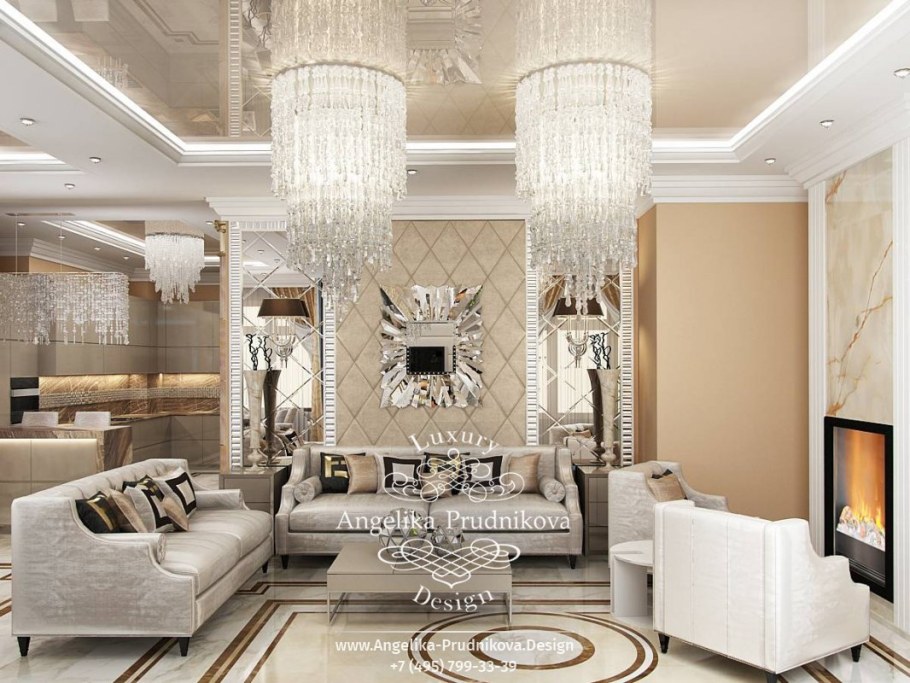 Анжелика Прудникова классика + арт деко гостиная