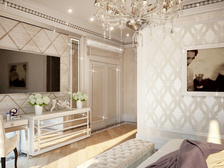 Интерьер коттеджа в стиле арт деко