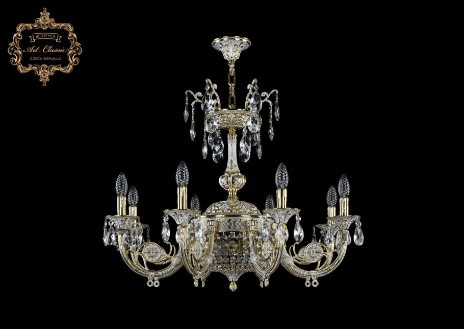 Люстра Bohemia Ivele 1741/6/vp210/200it GW p1pair fd2s